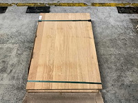 Eiken panelen voorgeschuurd 40x650 mm (3x) - afbeelding 5 van  5