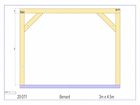 Eiken paviljoen 3x4,50 - afbeelding 7 van  11