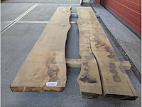 Eiken planken (2 stuks) 270 cm. - afbeelding 2 van  4