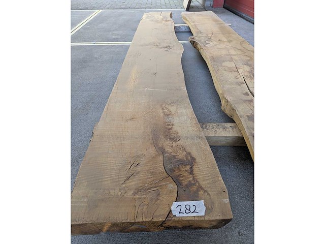 Eiken planken (2 stuks) 270 cm. - afbeelding 4 van  4