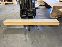 Eiken planken 250 cm. (4x) - afbeelding 1 van  2