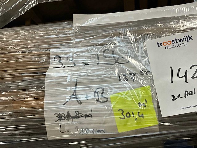 Eiken rustiek a/b parketvloer toplaag - afbeelding 3 van  4