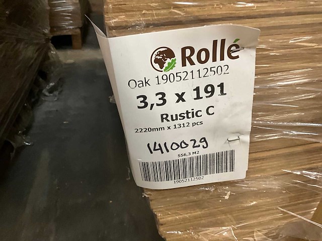 Eiken rustiek a/b parketvloer toplaag - afbeelding 4 van  4