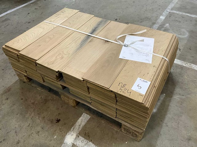 Eiken rustiek ab/bc fineerstroken 4mm (320x) - afbeelding 1 van  5