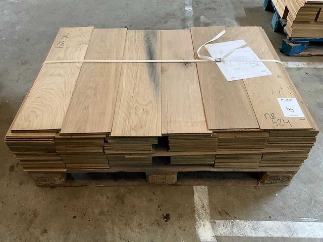 Eiken rustiek ab/bc fineerstroken 4mm (320x) - afbeelding 2 van  5