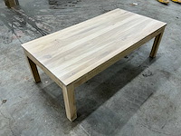 Eiken salontafel 140,5x71x45cm - afbeelding 5 van  5
