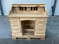 Eiken secretaire, bureau 111x123,5x70,5cm - afbeelding 2 van  9