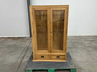 Eiken servieskast 143x88,5x30,5cm - afbeelding 2 van  7