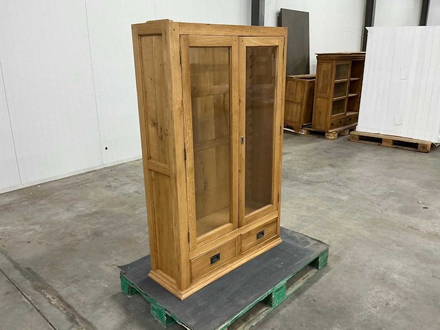 Eiken servieskast 143x88,5x30,5cm - afbeelding 3 van  7