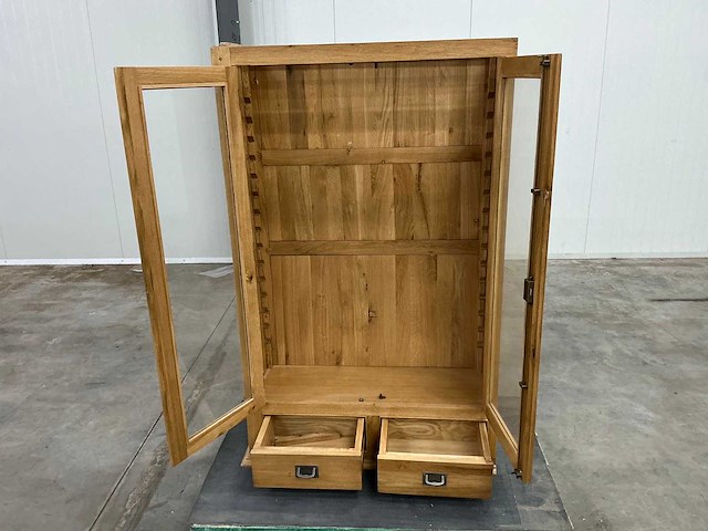 Eiken servieskast 143x88,5x30,5cm - afbeelding 6 van  7