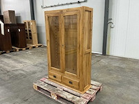 Eiken servieskast 143x88x30,5cm - afbeelding 1 van  7