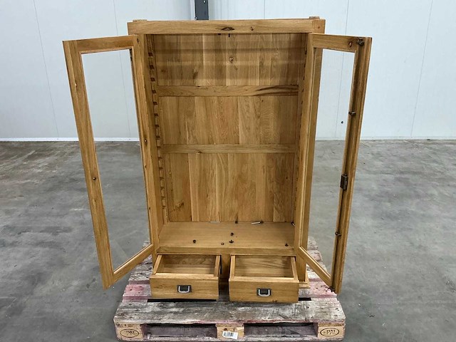 Eiken servieskast 143x88x30,5cm - afbeelding 6 van  7