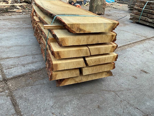 Eiken stam 44 mm ca. 0,377 m³ - afbeelding 2 van  5