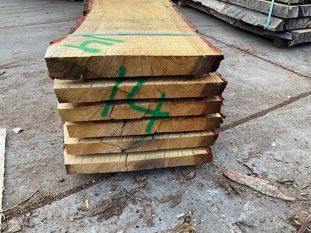 Eiken stam 44 mm ca. 0,377 m³ - afbeelding 4 van  5