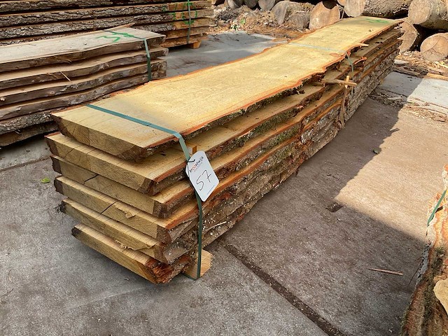Eiken stam 45 mm ca. 0,289 m³ - afbeelding 1 van  5
