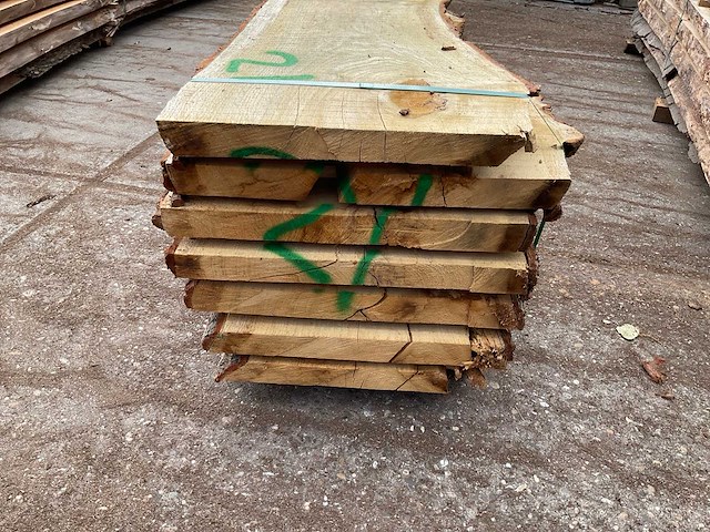 Eiken stam 45 mm ca. 0,361 m³ - afbeelding 4 van  5