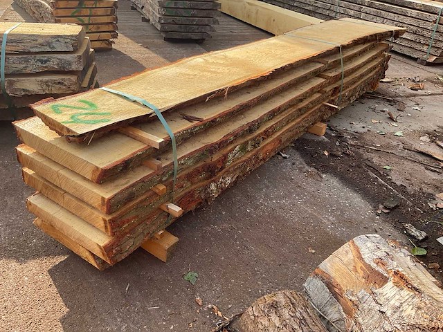 Eiken stam 50 mm ca. 0,377 m³ - afbeelding 3 van  5