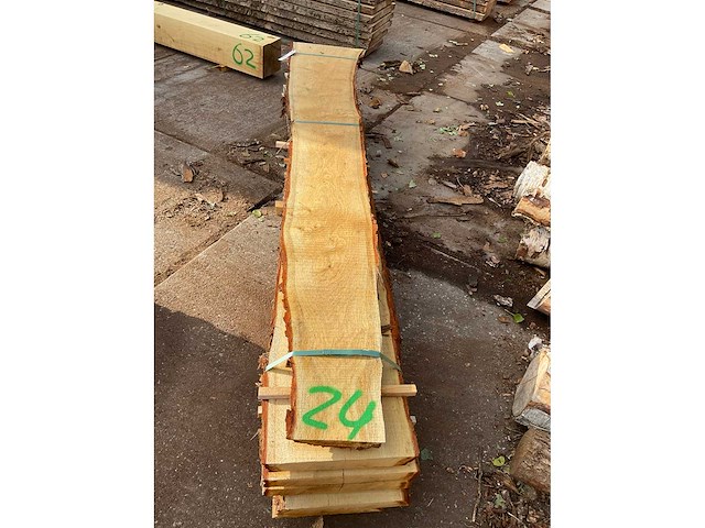 Eiken stam 50 mm ca. 0,377 m³ - afbeelding 5 van  5