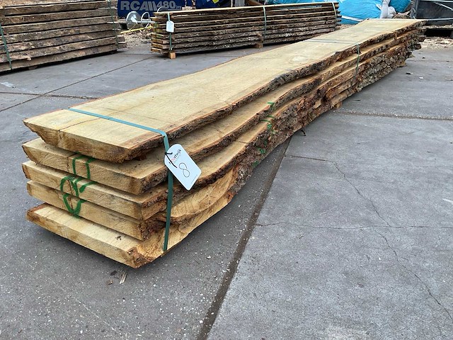 Eiken stam 50 mm ca. 0,492 m³ - afbeelding 1 van  5