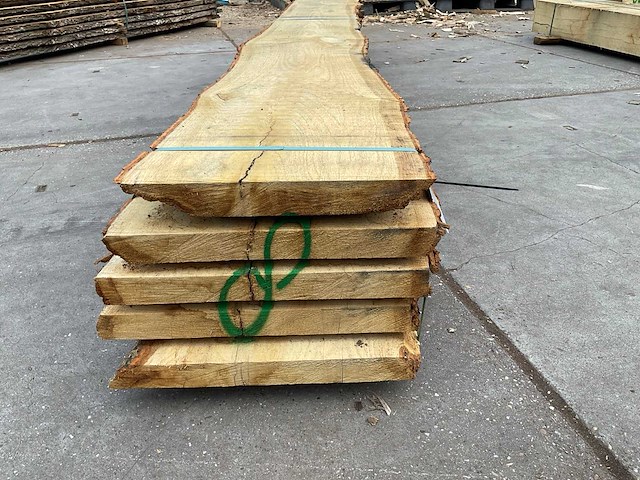 Eiken stam 50 mm ca. 0,492 m³ - afbeelding 4 van  5
