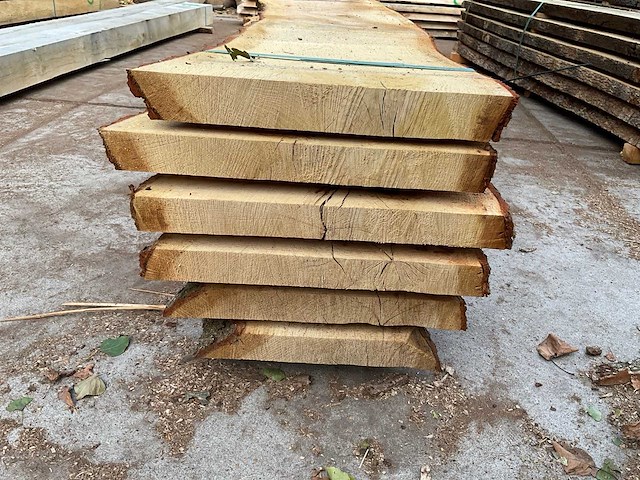 Eiken stam 55 mm ca. 0,705 m³ - afbeelding 2 van  5