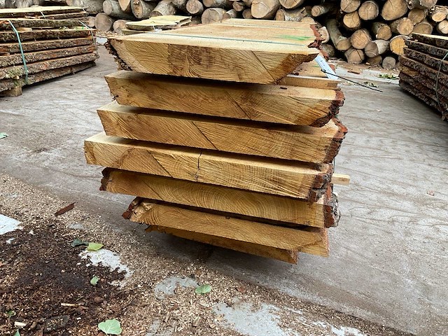 Eiken stam 62 mm ca. 0,666 m³ - afbeelding 2 van  5