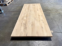 Eiken tafelblad 240 cm. - afbeelding 2 van  2