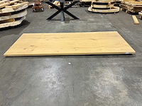 Eiken tafelblad 260 cm. - afbeelding 3 van  3