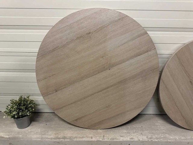 Eiken tafelblad (6x) - afbeelding 2 van  2