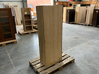 Eiken vakkenkast 156,5x56,5x35cm - afbeelding 5 van  5