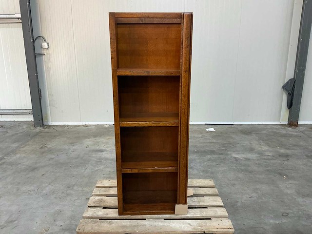 Eiken vakkenkast 156,5x56,5x36,5cm - afbeelding 2 van  5