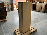 Eiken vakkenkast 156,5x56,5x36,5cm - afbeelding 3 van  3