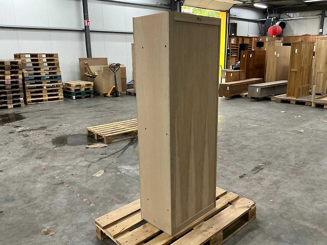 Eiken vakkenkast 156,5x57x35,5cm - afbeelding 4 van  4