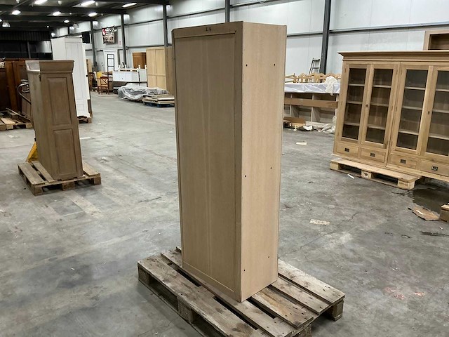 Eiken vakkenkast 156,5x57x36cm - afbeelding 4 van  5