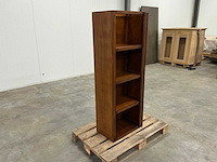 Eiken vakkenkast 157x57x35,5cm - afbeelding 3 van  5