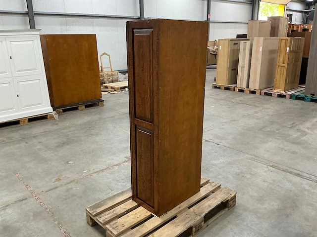Eiken vakkenkast 157x57x35,5cm - afbeelding 5 van  5