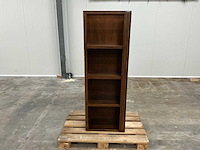 Eiken vakkenkast 162,5x56,5x33cm - afbeelding 2 van  5