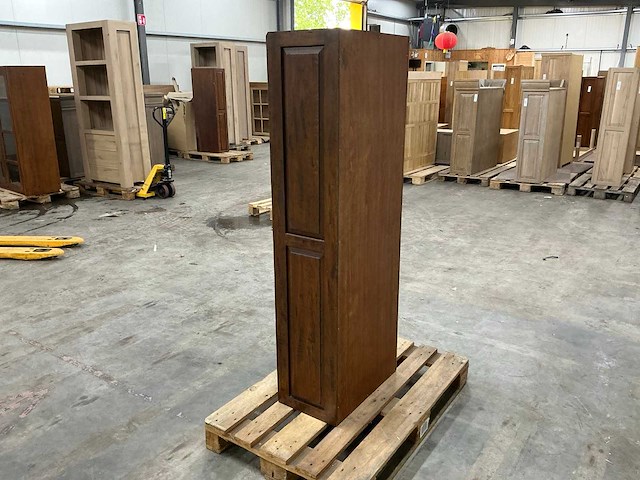 Eiken vakkenkast 162,5x56,5x33cm - afbeelding 5 van  5