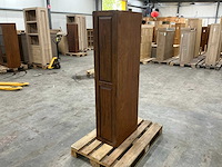 Eiken vakkenkast 162,5x56,5x33cm - afbeelding 5 van  5