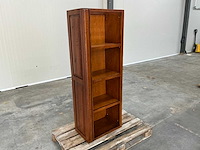 Eiken vakkenkast / onderkast 156x56,5x35cm - afbeelding 3 van  5