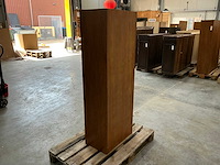 Eiken vakkenkast / onderkast 156x56,5x35cm - afbeelding 5 van  5