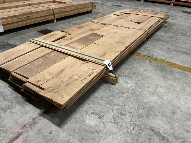 Eiken zweeds rabat delen 20x160 mm (22x) - afbeelding 1 van  5