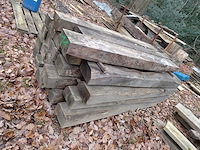 Eikenbalk eikenhouten dwarsbalken - afbeelding 5 van  6