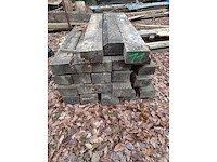 Eikenbalk eikenhouten dwarsbalken - afbeelding 6 van  6