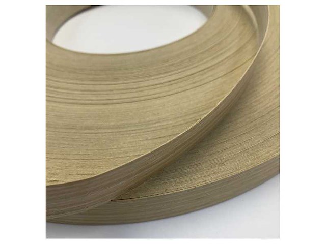 Eikenfineer rand 24mm x 0.5mm - zonder hotmeltlijm - afbeelding 6 van  8