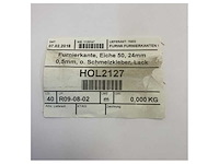 Eikenfineer rand 24mm x 0.5mm - zonder hotmeltlijm - afbeelding 8 van  8
