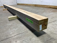 Eikenhouten paal geschaafd 500x14x14 cm - afbeelding 4 van  7