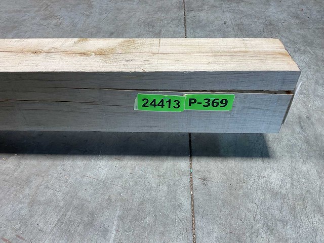 Eikenhouten paal geschaafd 500x14x14 cm - afbeelding 6 van  7