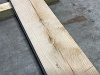Eikenhouten paal geschaafd 500x14x14 cm - afbeelding 7 van  7