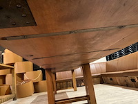 Eikenhouten restauranttafel - afbeelding 4 van  4